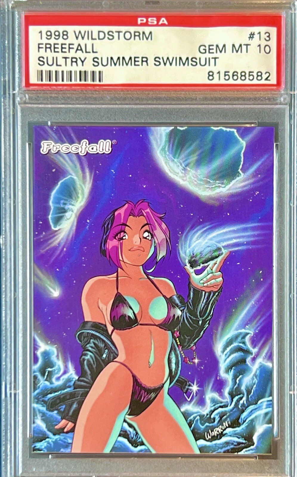 POP 1 PSA 10 Freefall 1998 Wildstorm DC Comic Sultry Summer Swimsuit Moon Bounce