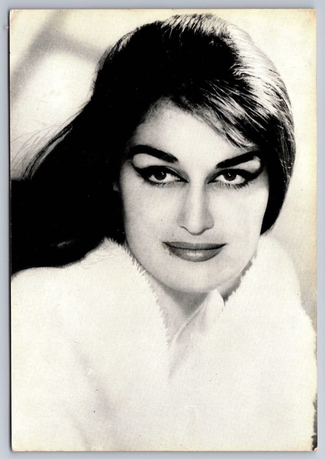 Dalida Italian-French Singer & Actress Vintage Postcard