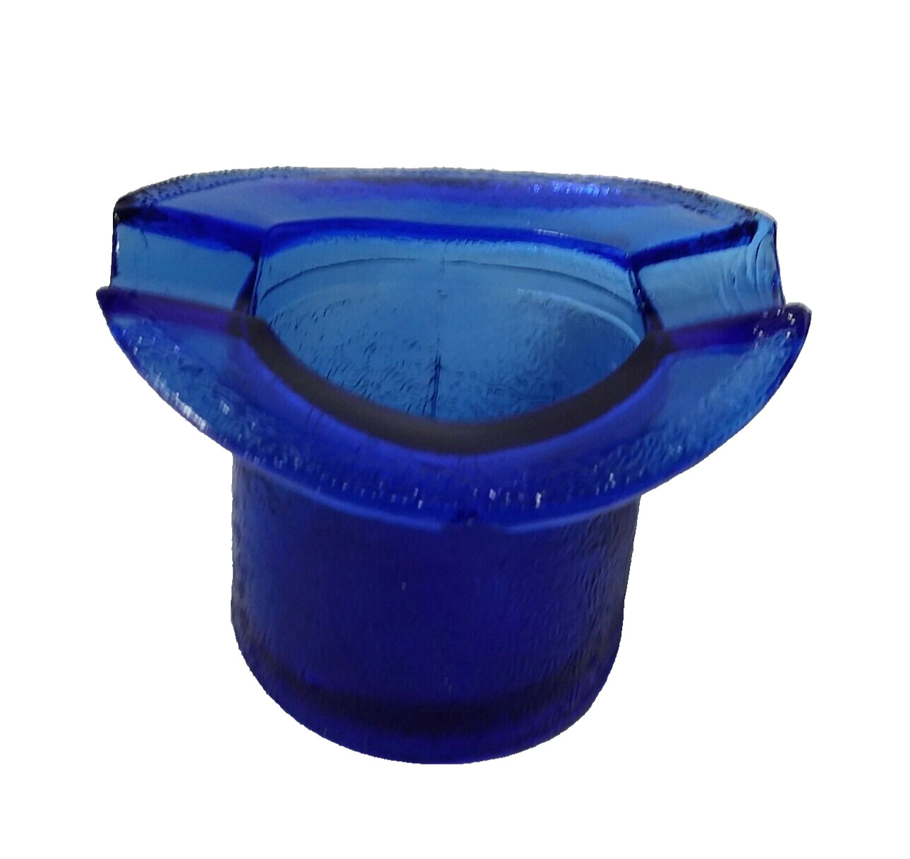 Lowell Blue Top Hat Glass Ashtray Lowell Hand Cream Deodorant Advertisement