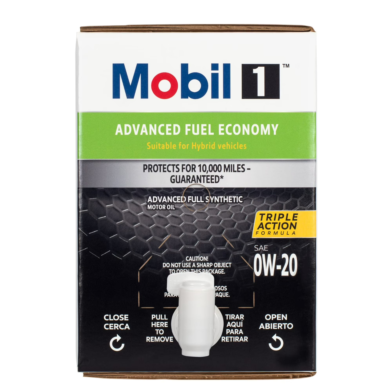 Mobil 1 Advanced Fuel Economy Full Synthetic Motor Oil 0W-20, 12 Quart Mobil 1 Advanced Fuel Economy Full Synthetic Motor Oil 0W-20, 12 Quart
