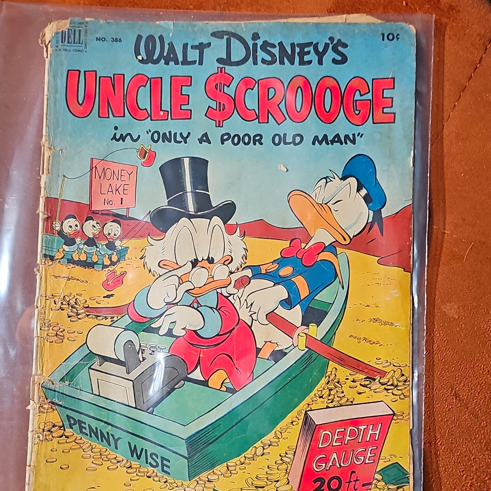 Walt Disney's Uncle Scrooge #386 Only a Poor Old Man Dell Donald Duck