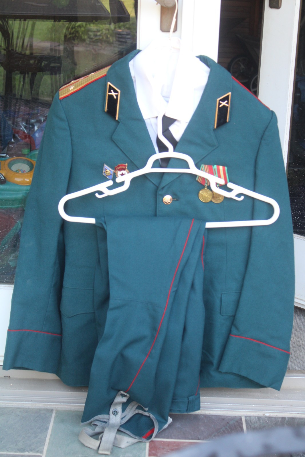 Vintage Soviet Union Armed Forces M69 Cold War Captain\'s Parade Uniform