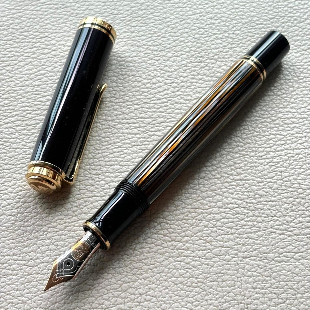 2013 Special Edition Pelikan Souveran M800 Tortoise Brown Fountain pen 18K Nib