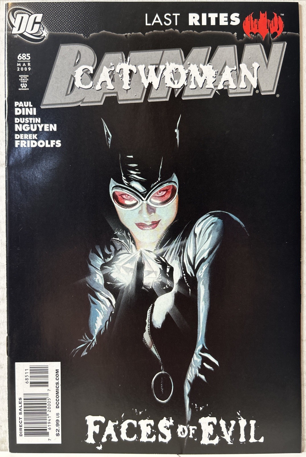 Batman #685 (DC 2009) Alex Ross Catwoman *VF+* Batman #685 (DC 2009) Alex Ross Catwoman *VF+*
