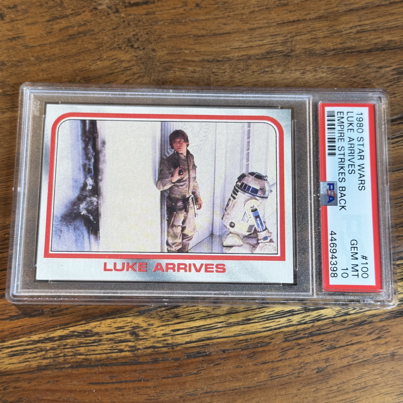Luke Skywalker Arrives 1980 Topps Star Wars Empire Strikes Back #100 PSA 10
