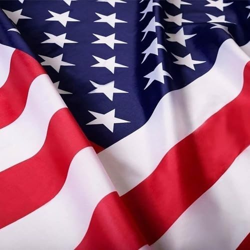 American Flag 5 X 8 Ft, 100% Made in USA High Wind, Heavy Duty 5 by 8 Foot