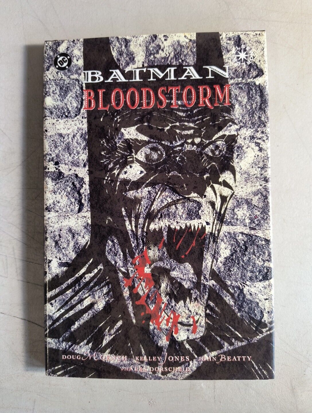 BATMAN Bloodstorm OOP Hardcover DC Horror Comics DC 1994 Vampires Dust Jacket 