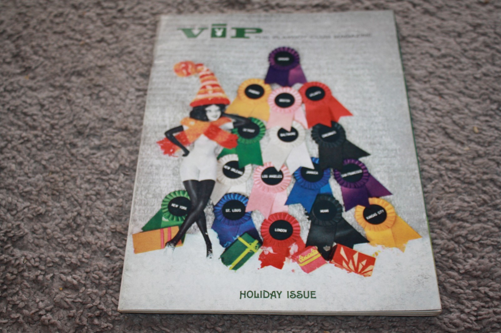 Vintage VIP The Playboy Club Magazine Fall Issue 1966 No. #12