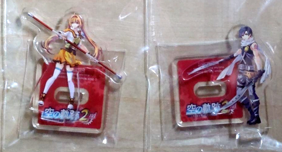 Sora No Kiseki the 2nd Trails the Sky Mini Acrylic Stand Estelle Joshua Bright