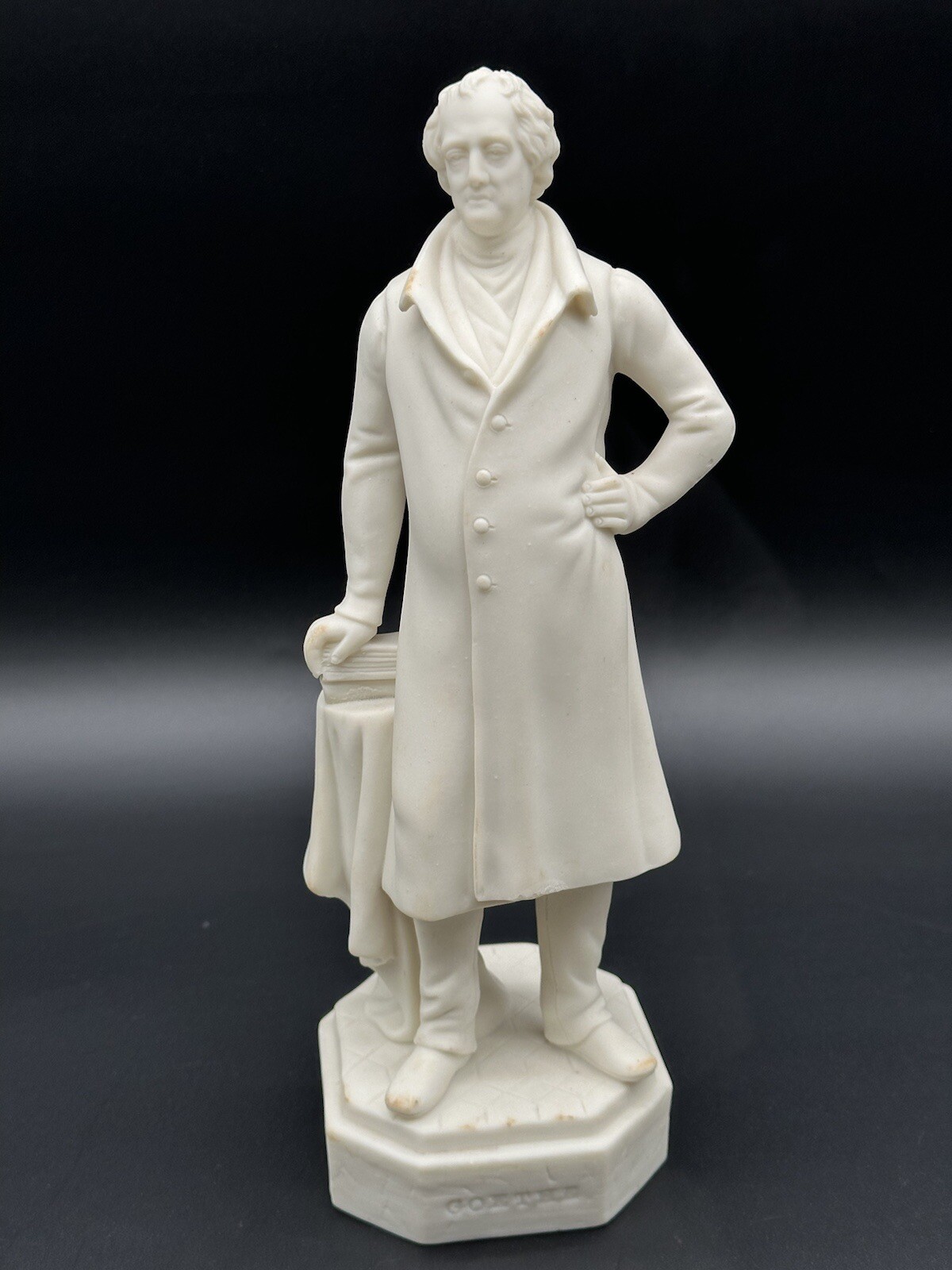 Unique GOETHE Statue Figurine 9.5” Tall