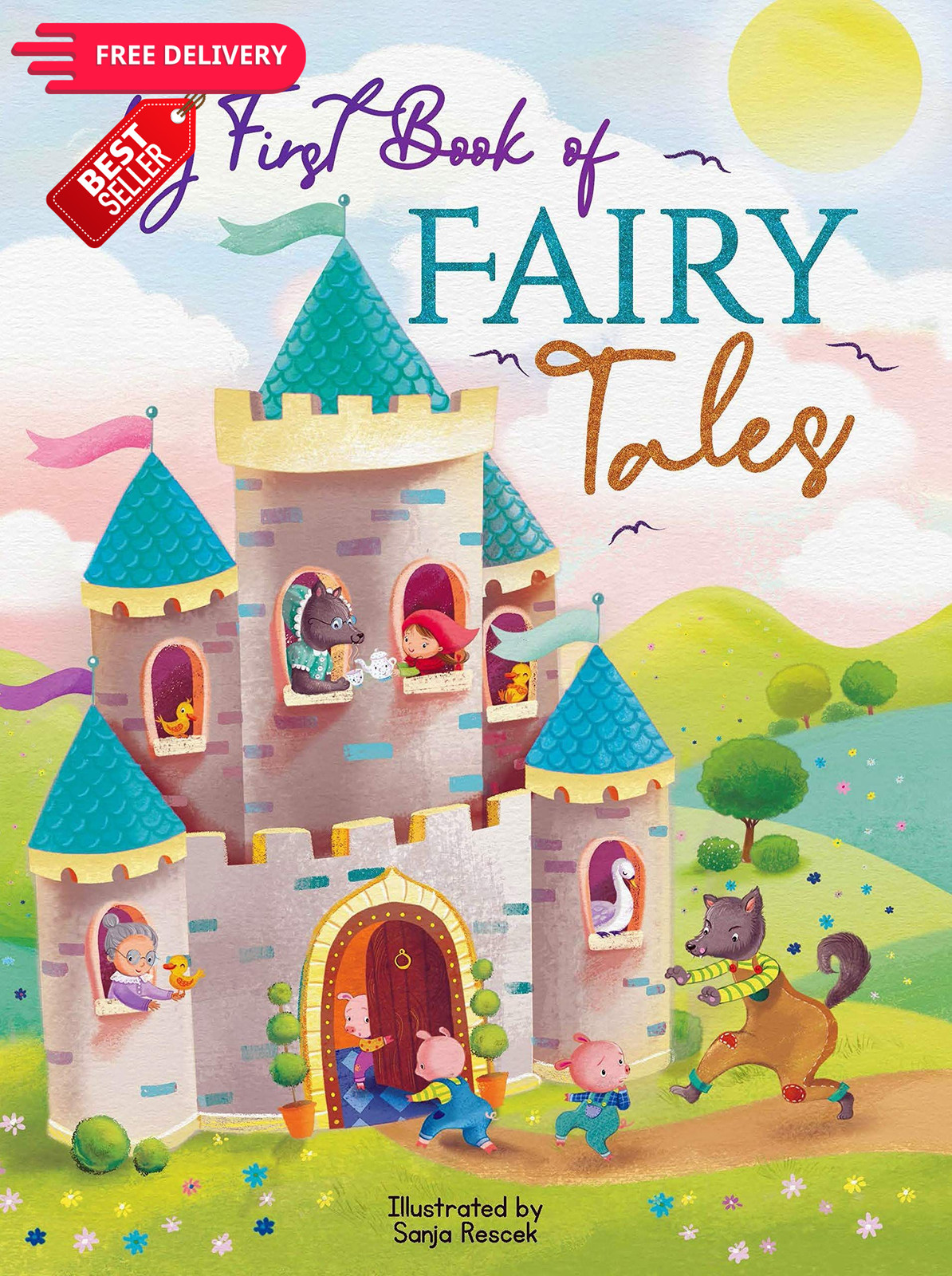 My First Book of Fairy Tales - Childrens Padded Board - Classics