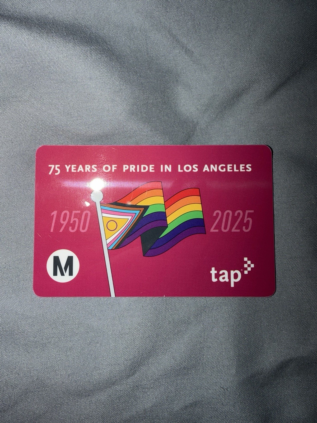 LA Metro Two Card - 75 Years Of Pride LA Metro Two Card - 75 Years Of Pride