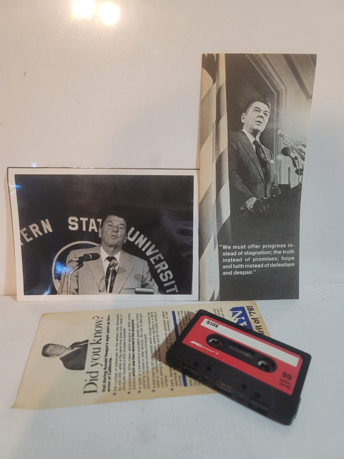 ronald reagan presidential candidate speech \'SPIRIT OF 76\' TEXAS SPEECH RAREEE