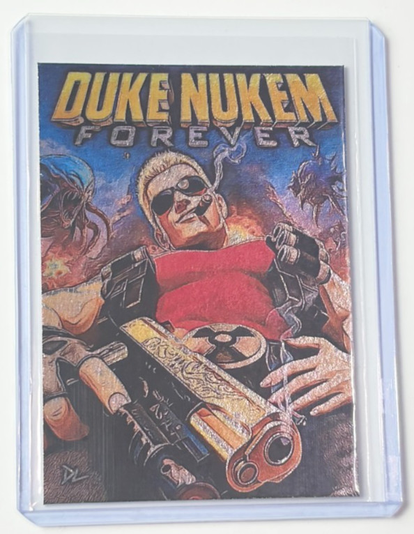 Duke Nukem Platinum Plated Edition Artist Signed \