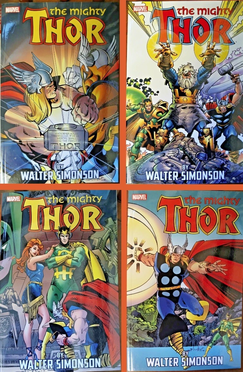 The Mighty Thor By Walter Simonson TPB Vol 1 2 3 4