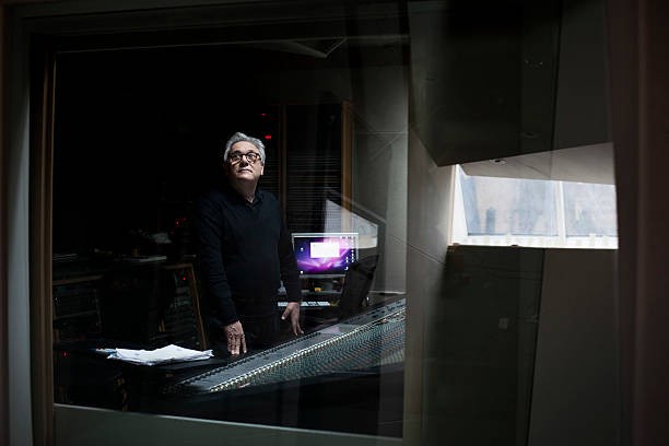 Musician producer Trevor Horn for the Sunday Times magazine June 1- Old Photo