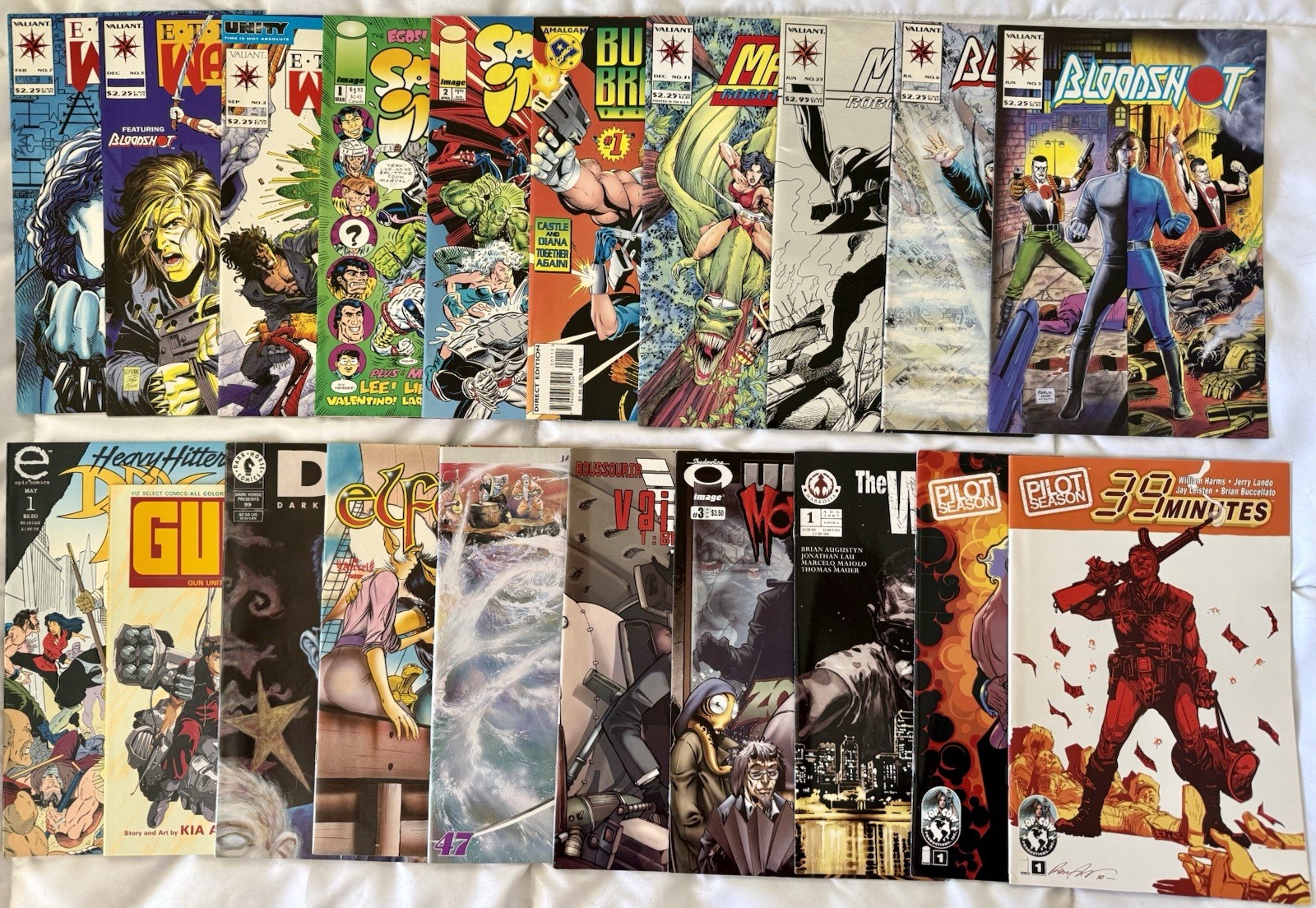 Lot Of 20 Various Independent Comics, Fine 80’s to 90’s Books