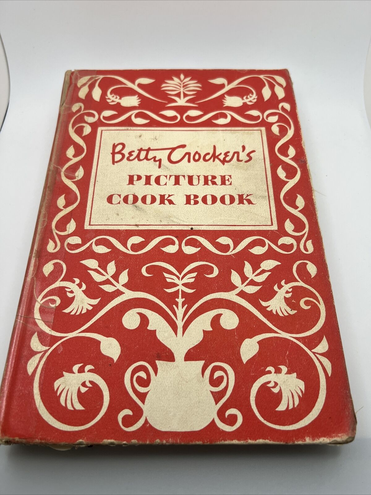 Vintage Betty Crocker's Picture Cook Book 1950s Vintage Hardcover Book.