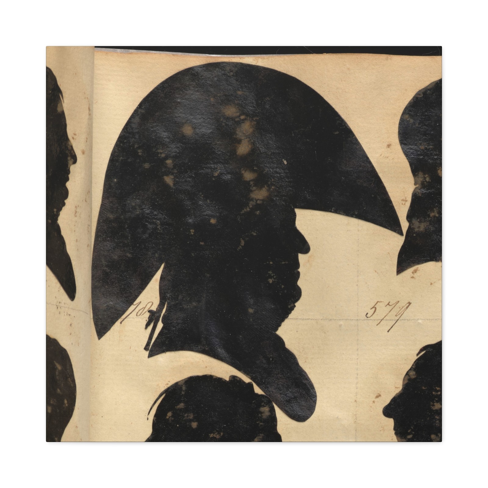 William Bache, 22 Dec 1771 - 9 Jul 1845 - Col. Michel Fortier - Canvas Wall Art
