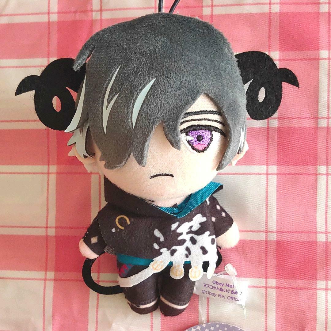 Obey Me NAMCO Limited edition Plush Doll  6set or Single key holder obey me New