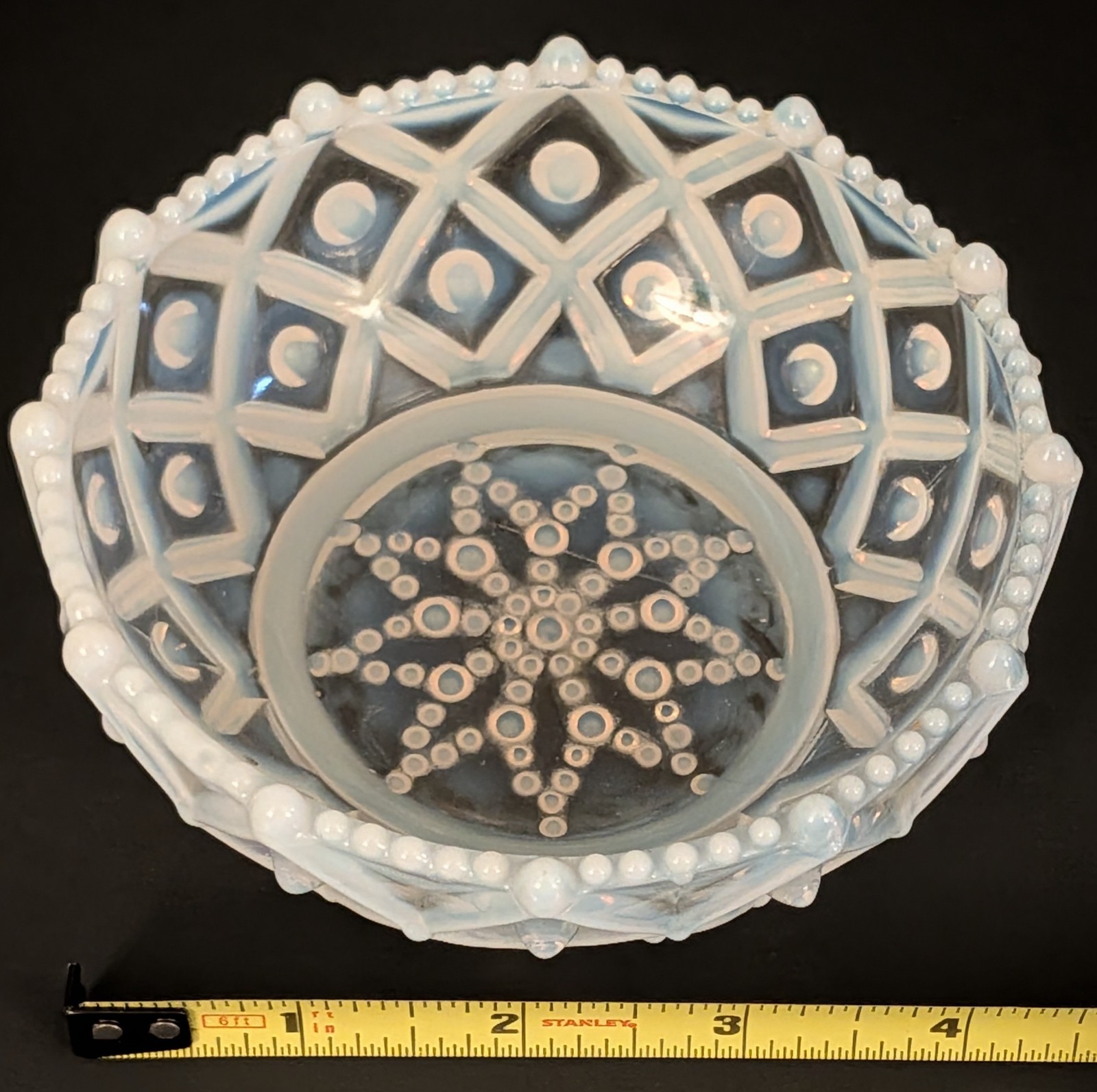 RARE Etna Glass c1887 OPALESCENT \ RARE Etna Glass c1887 OPALESCENT \