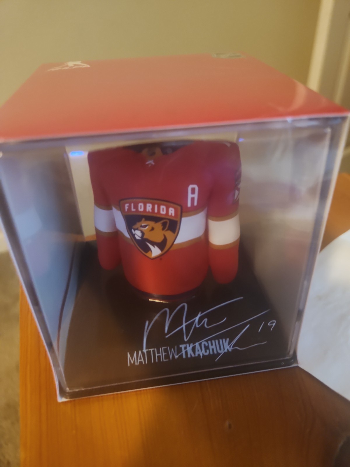 Fan Collex My Jersey: Matthew Tkachuk Panthers #19 2026/27 Home figure. NHL Fan Collex My Jersey: Matthew Tkachuk Panthers #19 2026/27 Home figure. NHL