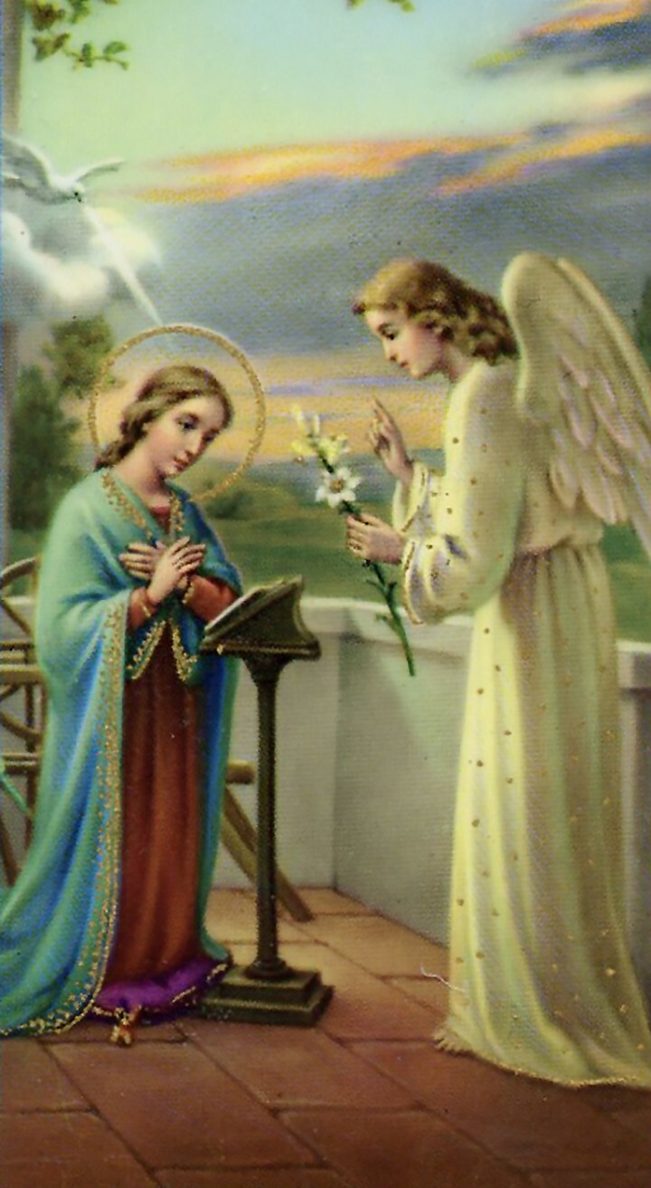 The Angelus A - Laminated Holy 25 CARDS
