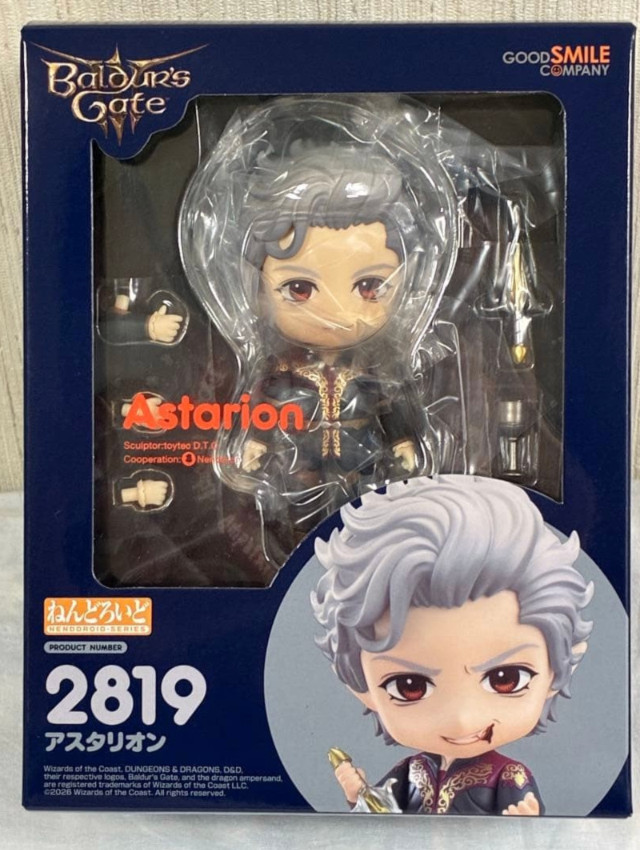 NEW Nendoroid Baldur\'s Gate 3 Astarion Figure Good Smile Company Japan Official