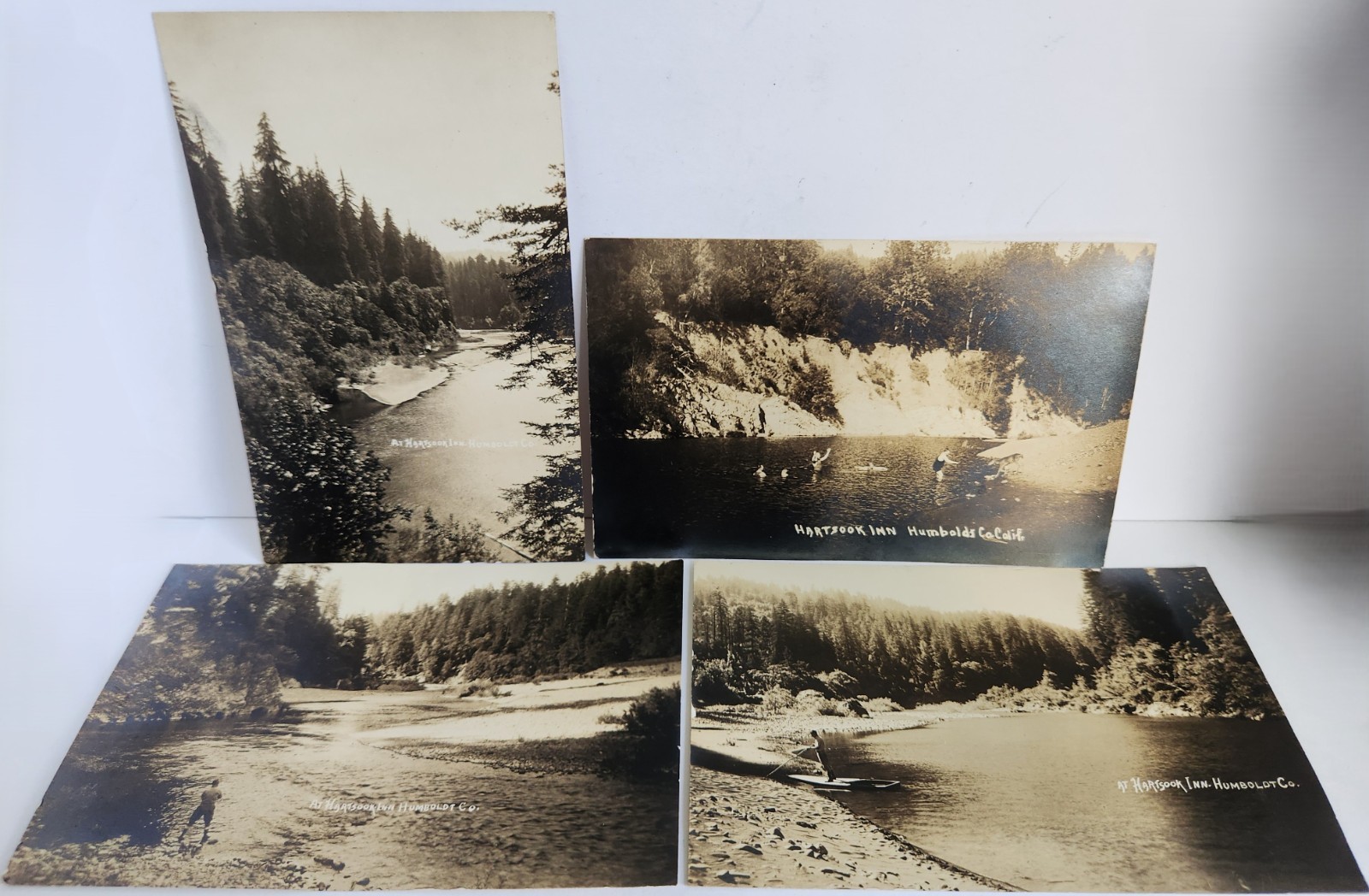 RPPC Hartsook Inn Eel River Humboldt County CA Redwood Highway 1928 4 Lot