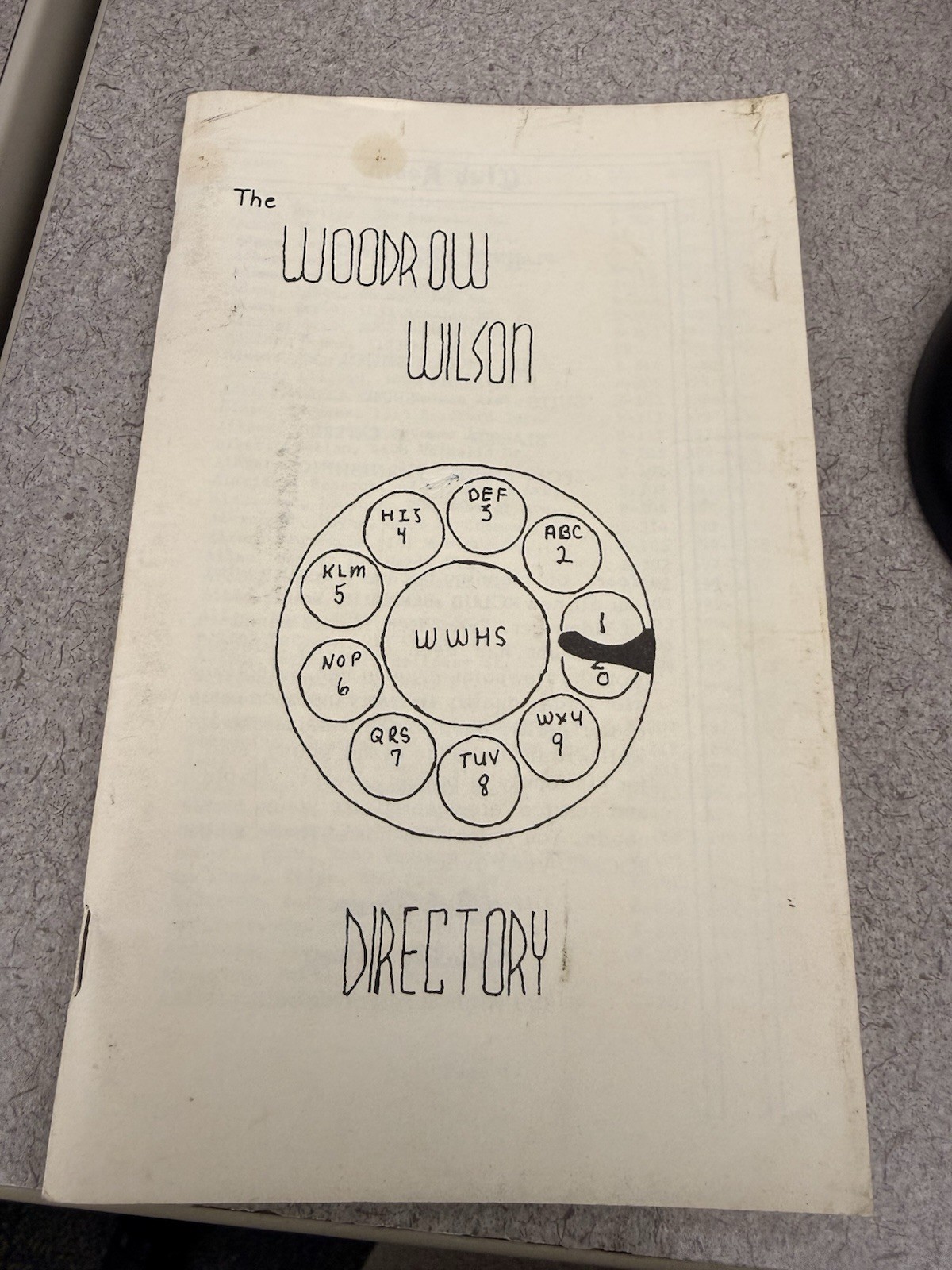 Vintage Woodrow Wilson HS Portsmouth VA Student Directory Mid Century