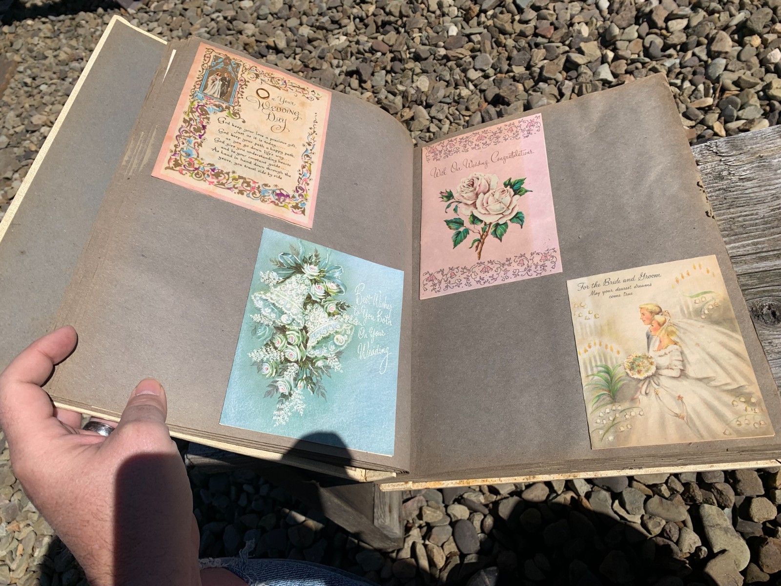 Vintage Scrapbook Weddings Newspaper Announcements Cards Memorabilia 1950\'s NY Vintage Scrapbook Weddings Newspaper Announcements Cards Memorabilia 1950\'s NY