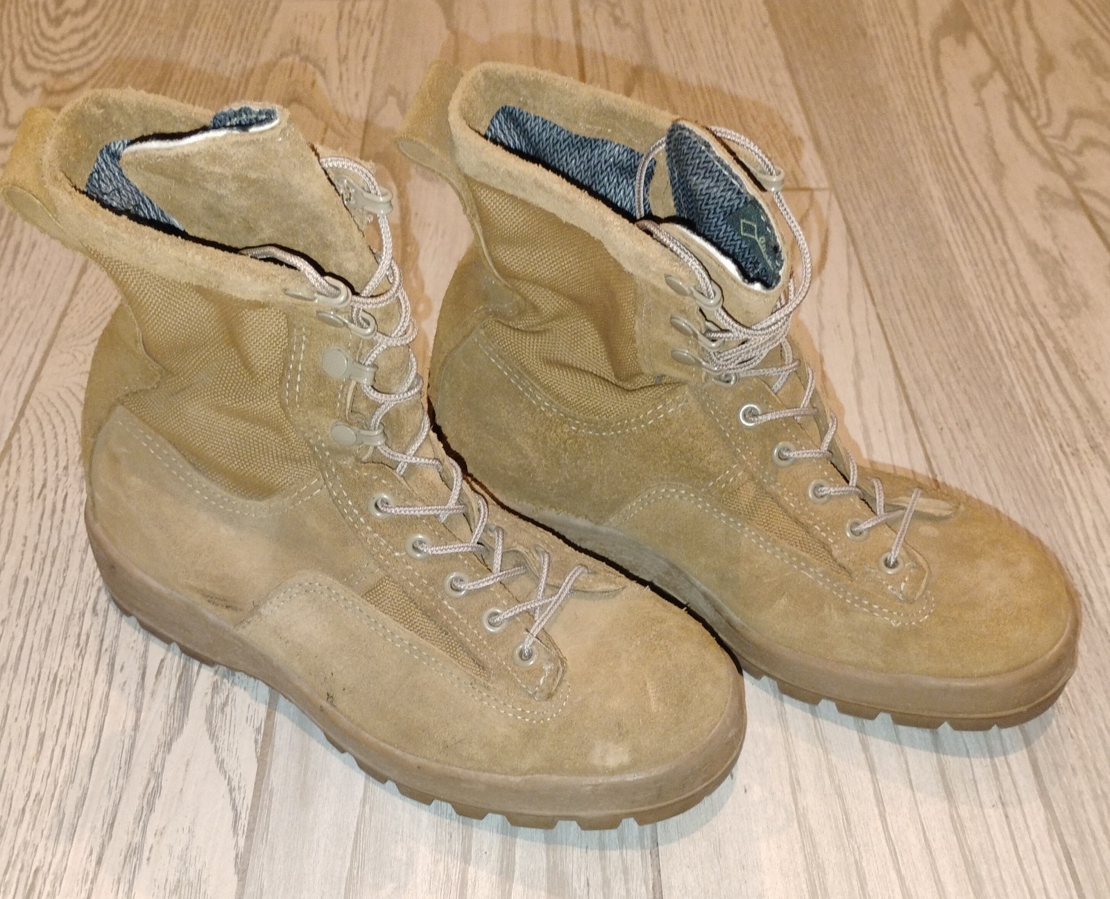 McRae Footwear Military Combat Boots Size 7W US Army Crewman NSN \ McRae Footwear Military Combat Boots Size 7W US Army Crewman NSN \