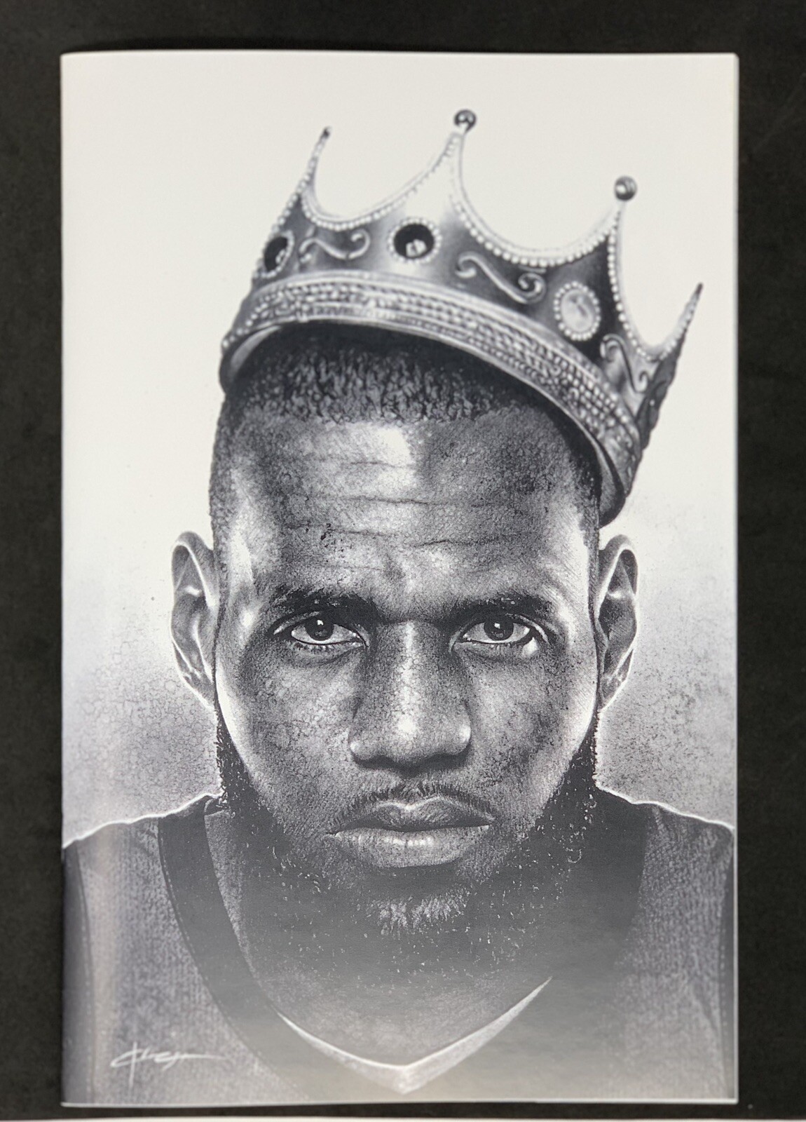 Fame Lebron James  Gary Mossman Biggie Homage *NBA* *40,000*