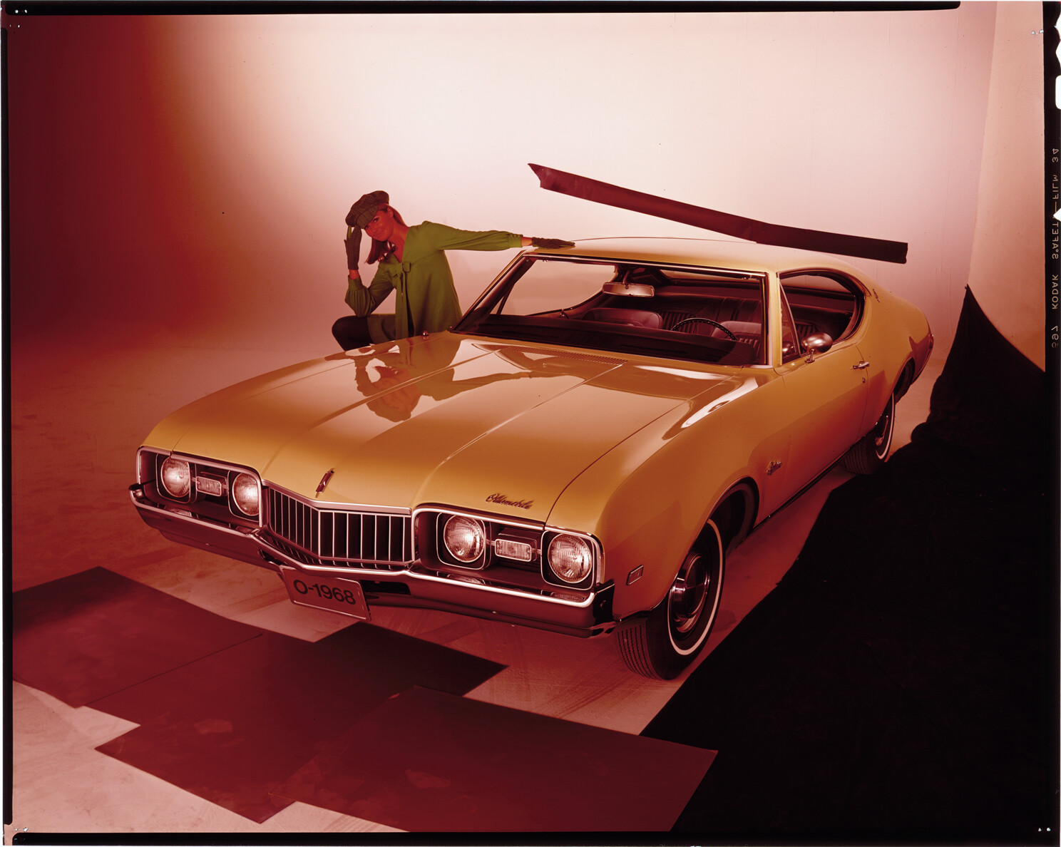 1968 Oldsmobile Cutlass automobile car advertising OLD PHOTO 1