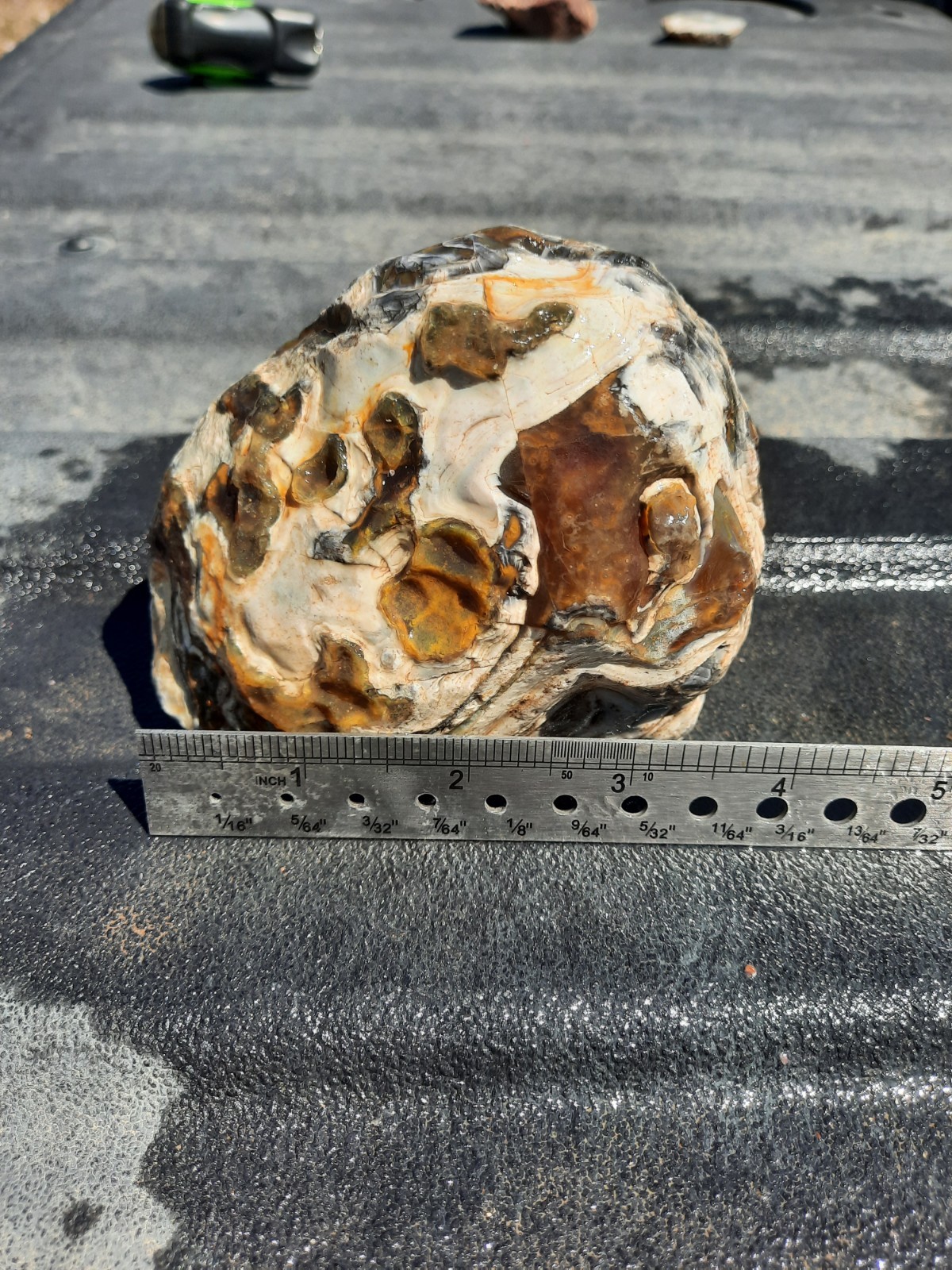 Sumatran/Indonesian Agate Rough Chunk Shy of 2Lbs.