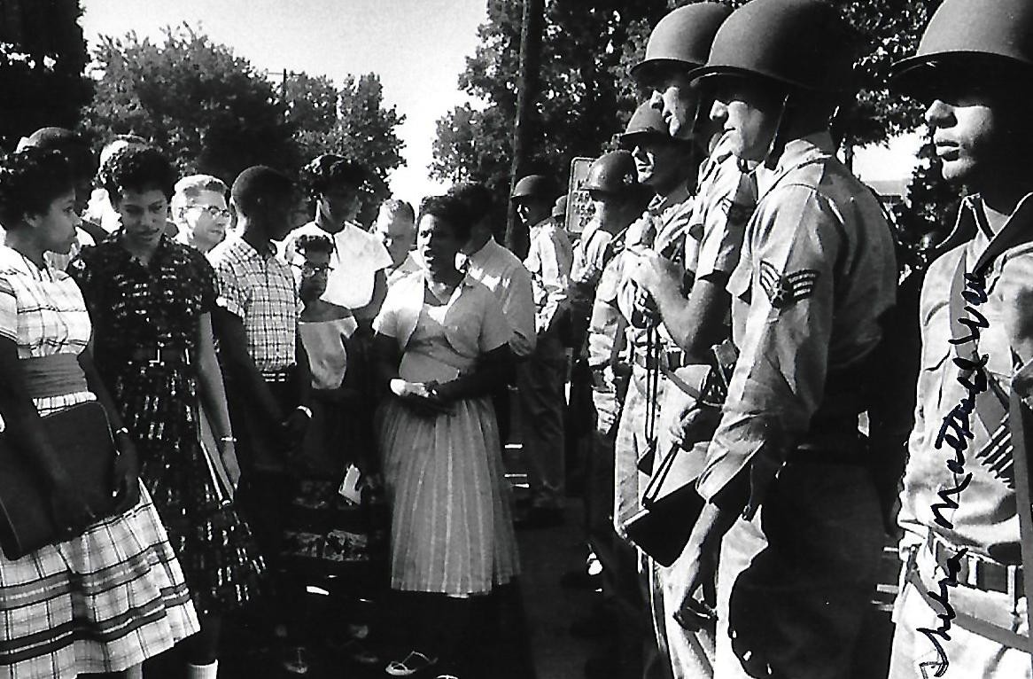 Thelma Mothershed-Wair signed 4x6 photo Little Rock Nine Historical COA LOOK