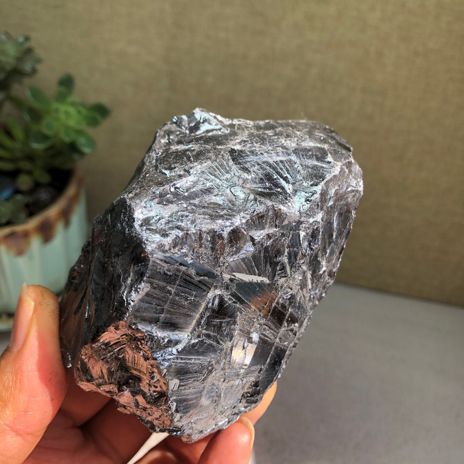 Elite Terahertz Raw Terahertz EMF Protection Noble shungite stone 295g A5979
