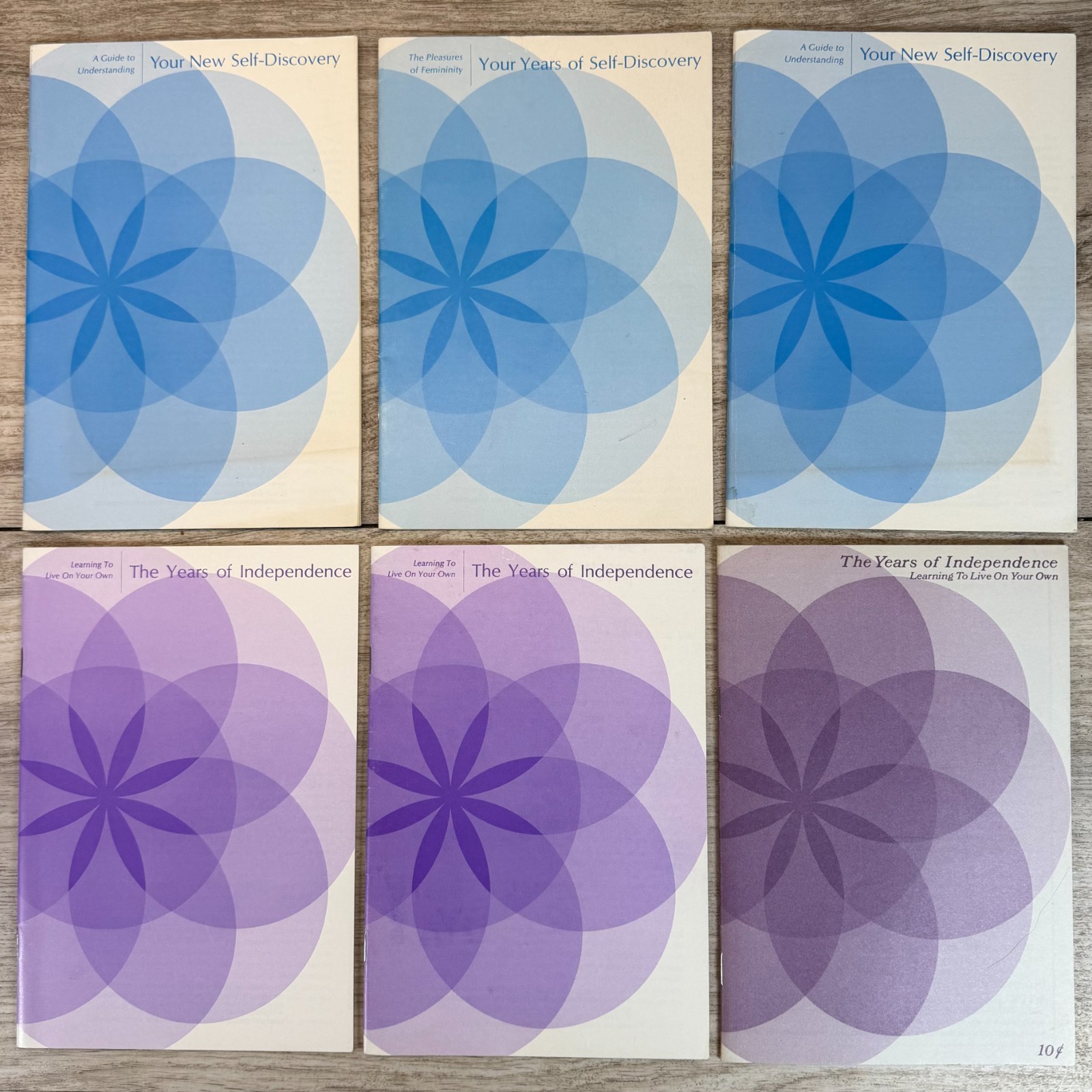 Vintage 1973 Kotex Life Cycle Library Your Years of Self-Discovery Booklet Lot