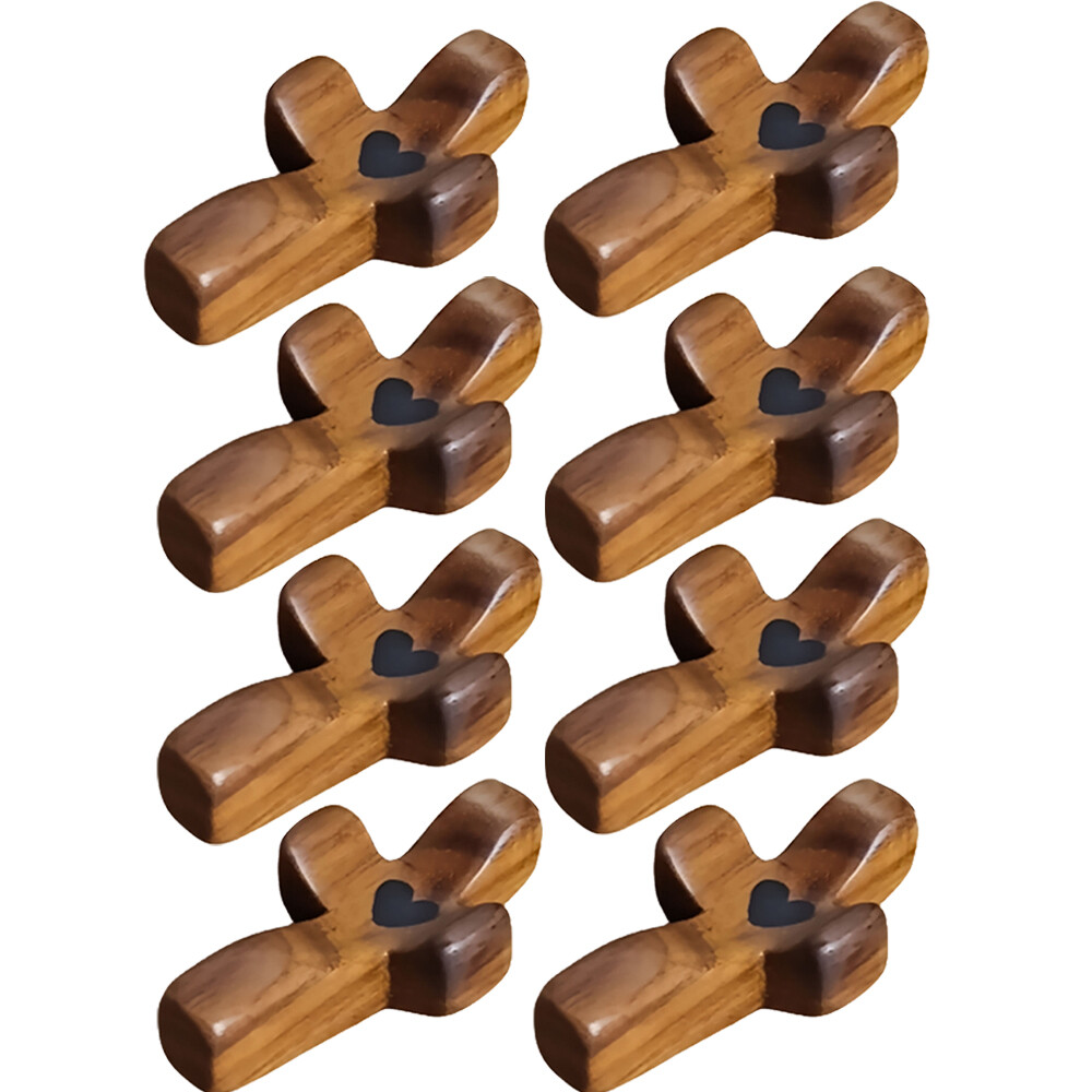 New Wooden Cross Fidget, 8Pcs Walnut Pocket Crosses - My Heart,... New Wooden Cross Fidget, 8Pcs Walnut Pocket Crosses - My Heart,...