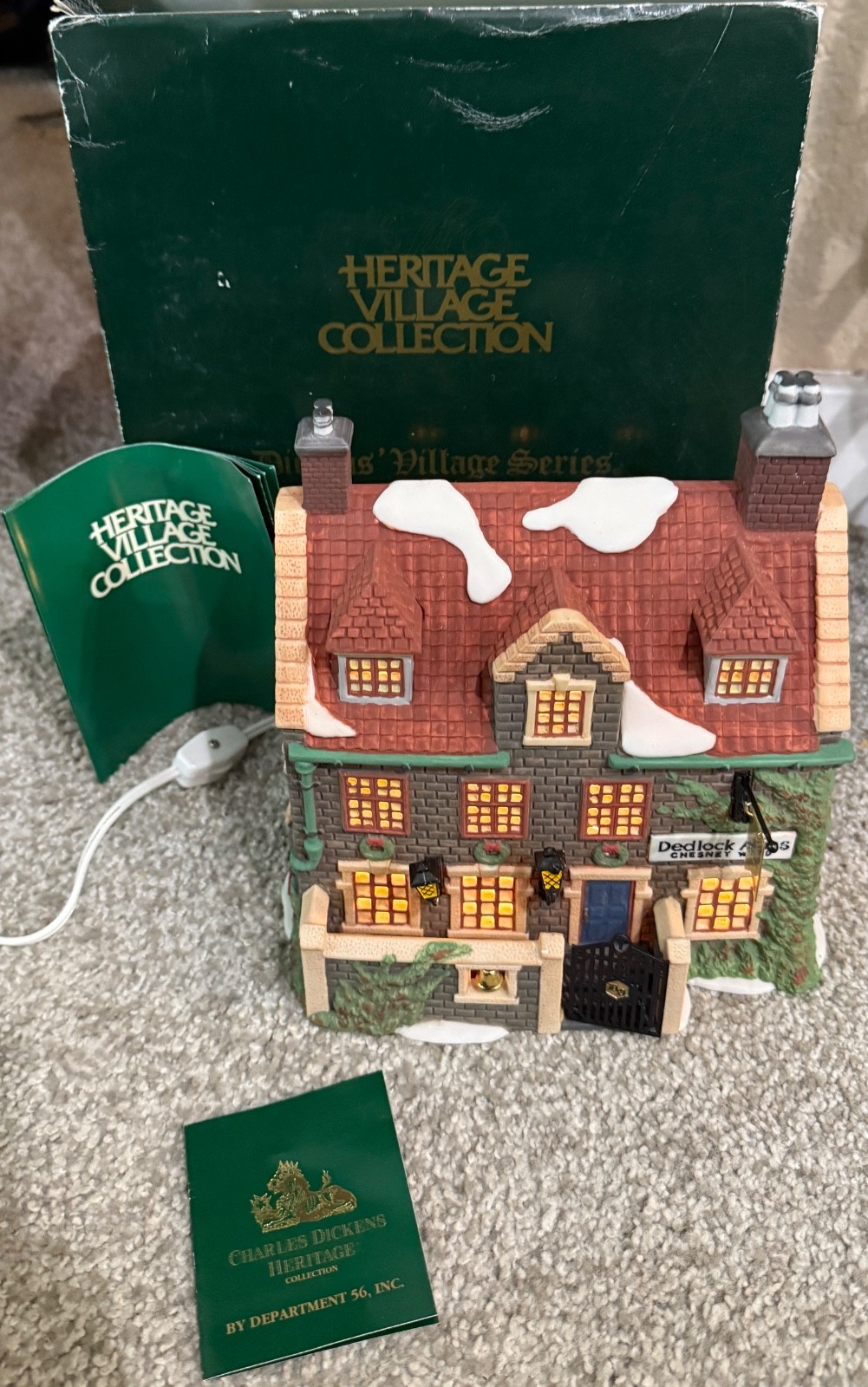 Department 56 Deadlock Arms Heritage Village Collection #5752-5 3rd Edition 1994