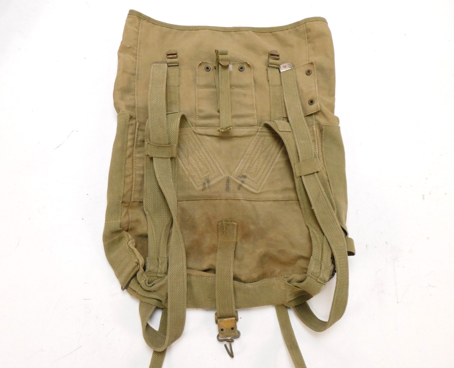 WW2 M1941 Haversack Upper Backpack Boyt 1944 US Marine Corps USMC Field Pack Bag