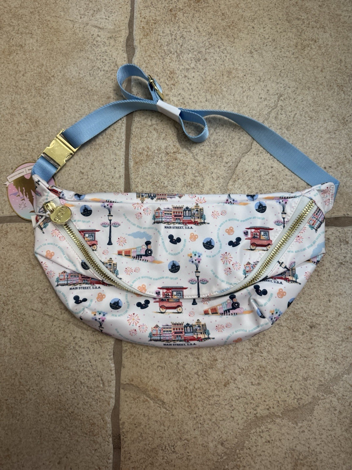 Disney Parks 2024 Walt Disney World Main Street Belt Hip Bag Stoney Clover Lane
