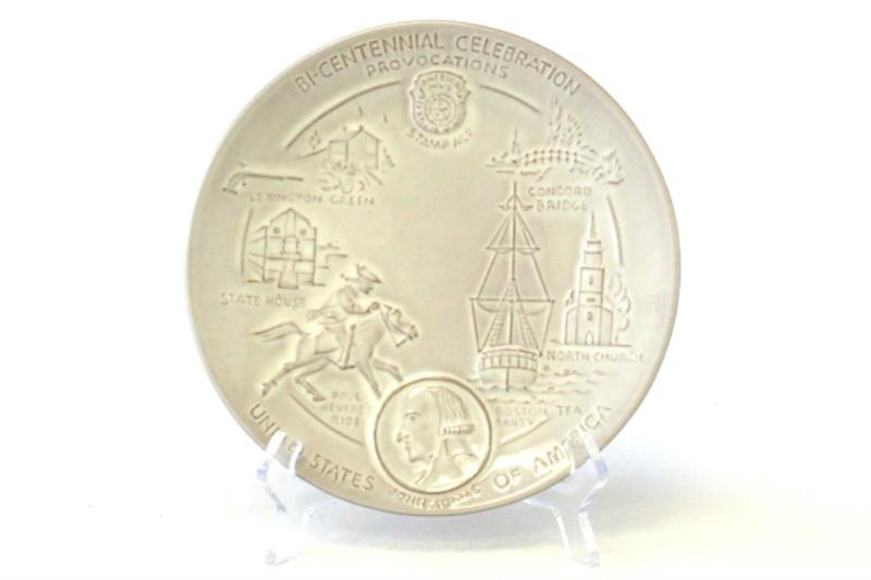 1972 Frankoma Bi-Centennial Collector Plate \