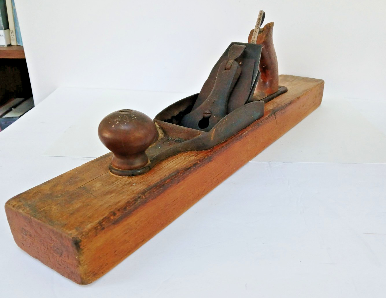 Vintage Stanley Rule & Level Co. No. 29 Transitional Wood Plane Collectible USA