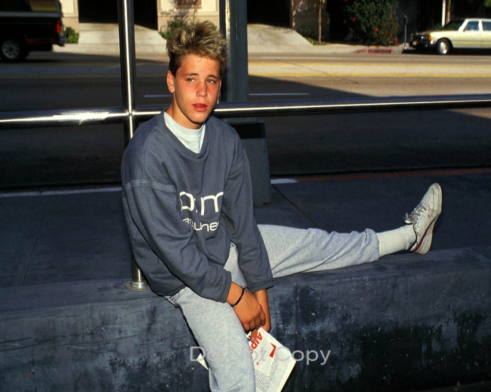 8x10 COREY HAIM GLOSSY PHOTO photograph picture print 1980s 80s
