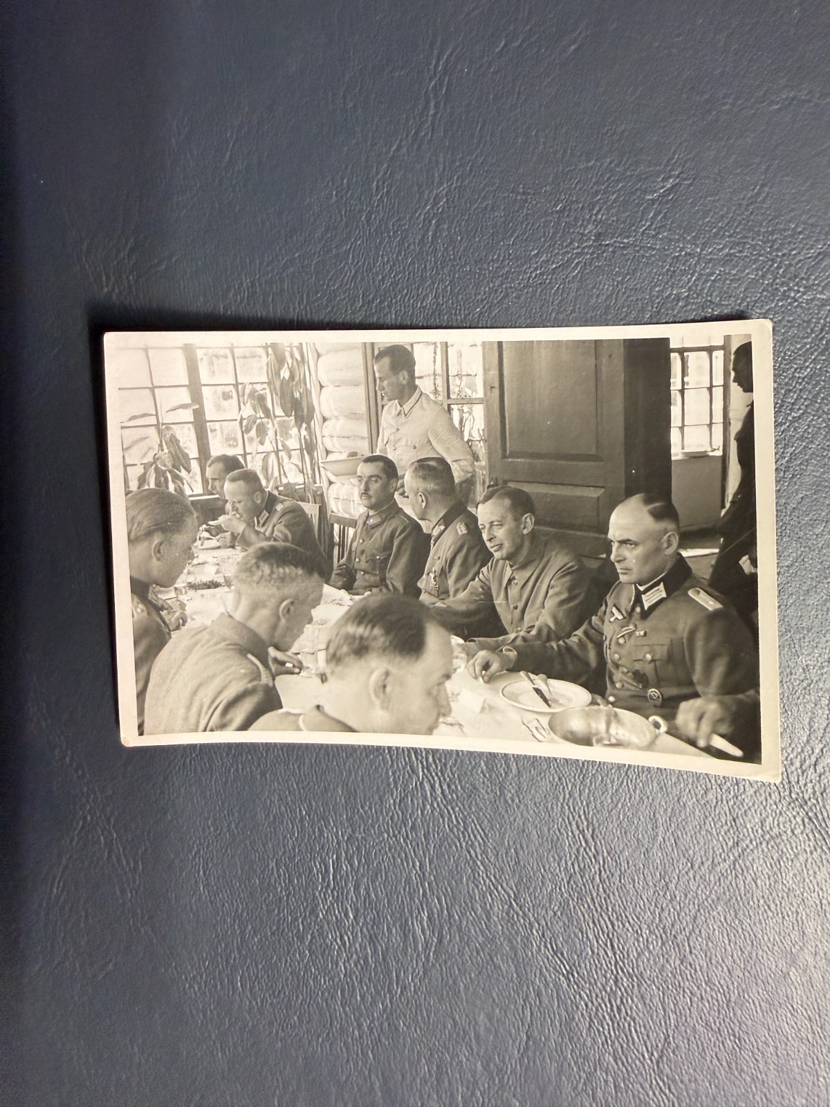 German Military Officers Photo Vintage Snapshot Historic Memorabilia