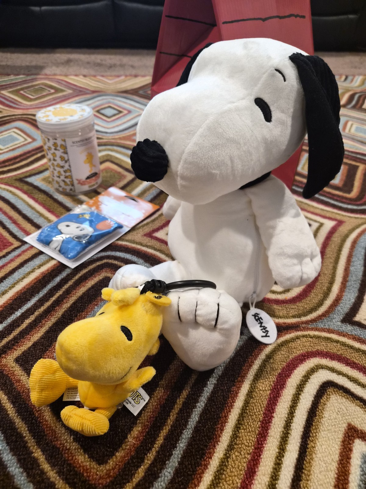 OUT OF STOCK - 2Pack - Snoopy Scentsy Buddy AND Woodstock Scentsy Buddy Clip NIB