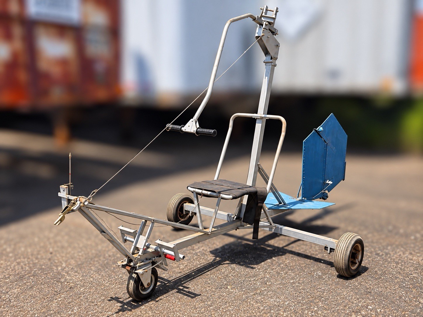 Bensen B-10 Gyrocopter Project – Vintage Aluminum Frame – Parts/Restoration
