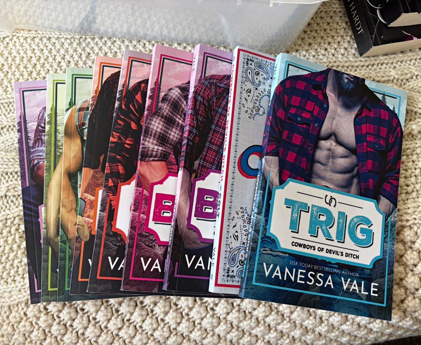 Trig Series by Vanessa Vale Trade Paperback Comic Book Lot Multiple Books