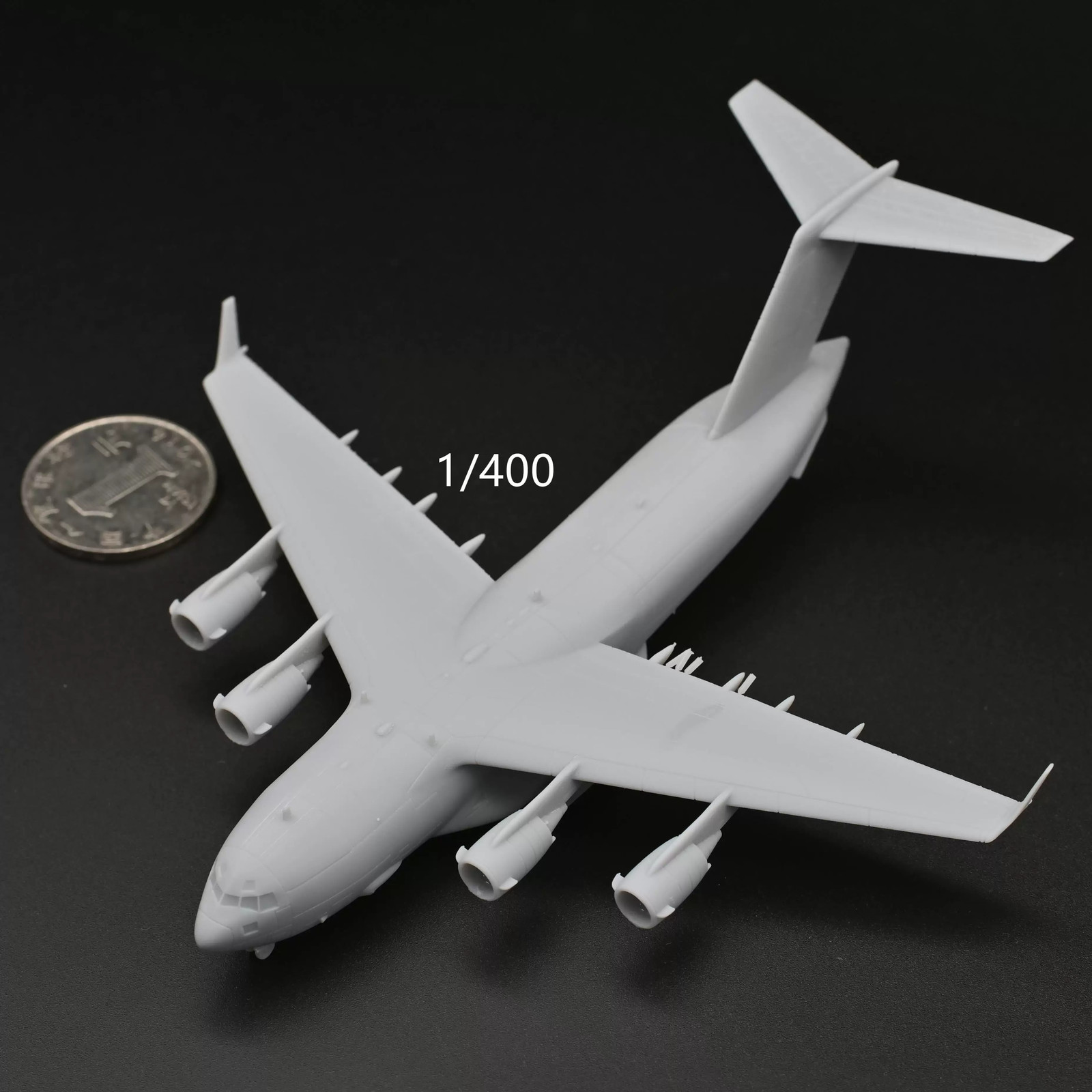 1/2000/700/400/350 U.S. C-17 Globemaster III Transport Aircraft Resin Printed